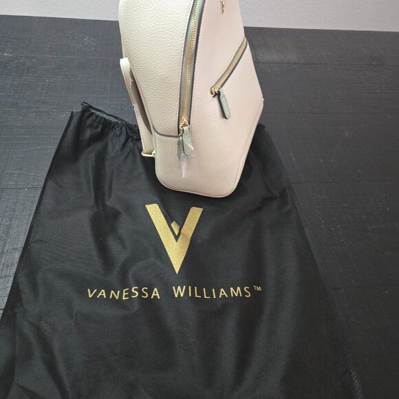 New, with tags. Vanessa Williams Backpack. Bone.